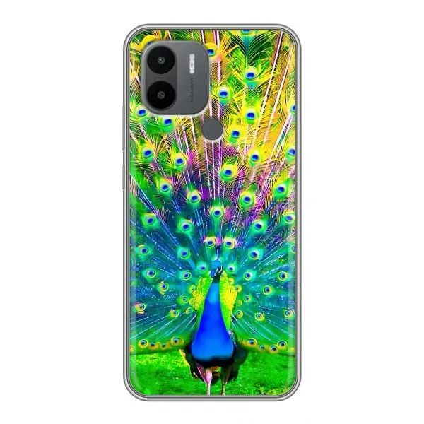 Чехол с принтом «Яркий Павлин» для Xiaomi Poco C50 Чехол с принтом «Яркий Павлин» для Xiaomi Poco C50