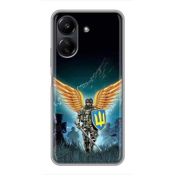 Чехол с принтом «Солдат ЗСУ» для Xiaomi POCO C65