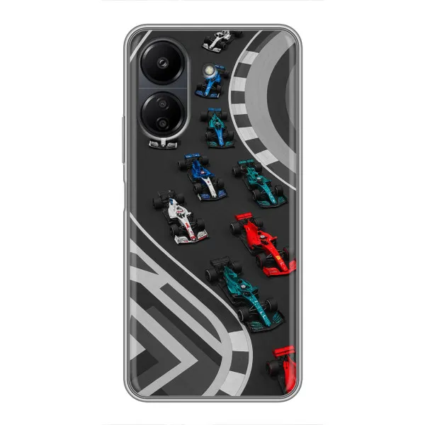 Чехол с принтом «Трасса Ф1» для Xiaomi POCO C65 Чехол с принтом «Трасса Ф1» для Xiaomi POCO C65