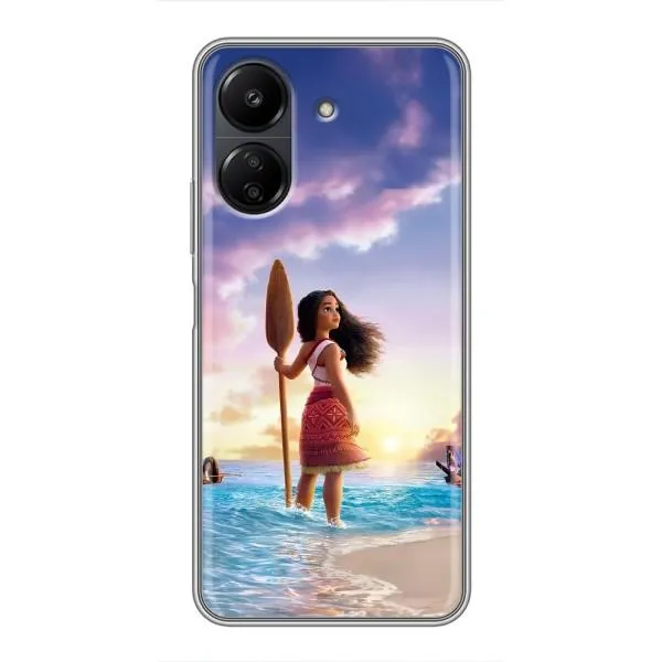 Чехол с принтом «Моана с веслом» для Xiaomi POCO C65
