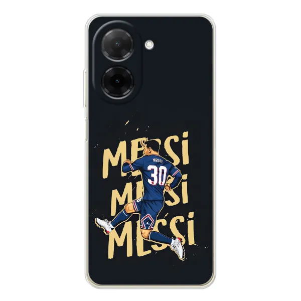 Чехол с принтом «Messi ПСЖ» для Xiaomi Poco C71