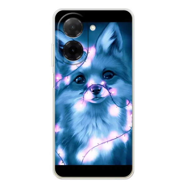 Чехол с принтом «Яркая лисичка» для Xiaomi Poco C71