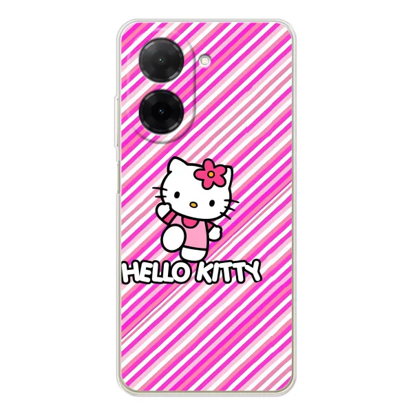 Чехол с принтом «Hello Kytty» для Xiaomi Poco C71 Чехол с принтом «Hello Kytty» для Xiaomi Poco C71