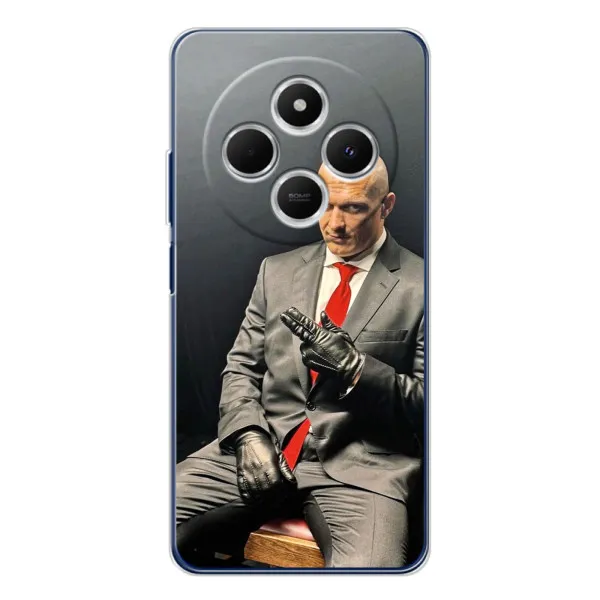 Чехол с принтом «Усик Hitman» для Xiaomi Poco C75 Чехол с принтом «Усик Hitman» для Xiaomi Poco C75
