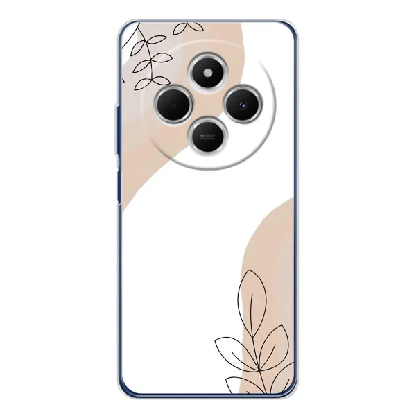 Чехол с принтом «Нюдовая веточка абстракция» для Xiaomi Poco C75 Чехол с принтом «Нюдовая веточка абстракция» для Xiaomi Poco C75