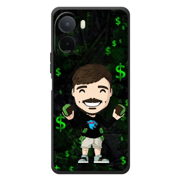 Чехол с принтом «Блогер Beast» для Xiaomi Poco C81 Pro