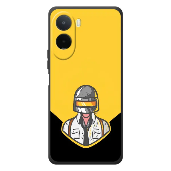 Чехол с принтом «Пабг в шлеме» для Xiaomi Poco C81 Pro Чехол с принтом «Пабг в шлеме» для Xiaomi Poco C81 Pro