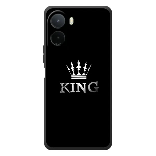 Чехол с принтом «KING» для Xiaomi Poco C81 Pro