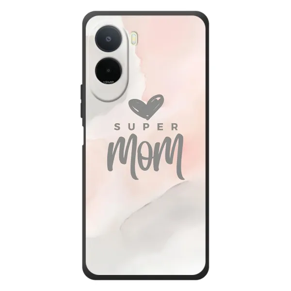Чехол с принтом «Супер мама» для Xiaomi Poco C81 Pro