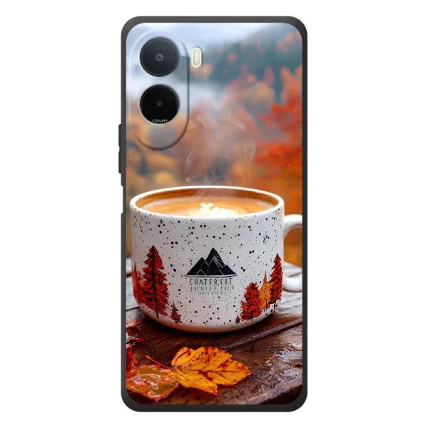 Чехол с принтом «Кофе на природе» для Xiaomi Poco C81 Pro