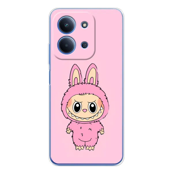 Чехол с принтом «Розовый Лабубу» для Xiaomi Poco C85