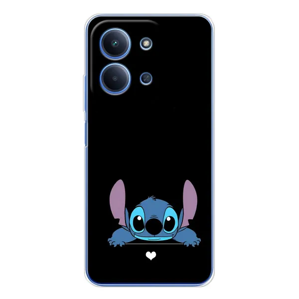 Чехол с принтом «Стич на черном» для Xiaomi Poco C85 Чехол с принтом «Стич на черном» для Xiaomi Poco C85