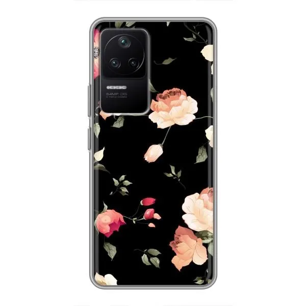 Чехол с принтом «Розочки» для Xiaomi POCO F4 (5G) Чехол с принтом «Розочки» для Xiaomi POCO F4 (5G)