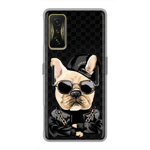Чехол с принтом «Стильная собака» для Xiaomi POCO F4 GT Чехол с принтом «Стильная собака» для Xiaomi POCO F4 GT