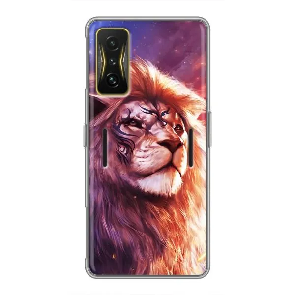 Чехол с принтом «Красочный Лев» для Xiaomi POCO F4 GT Чехол с принтом «Красочный Лев» для Xiaomi POCO F4 GT