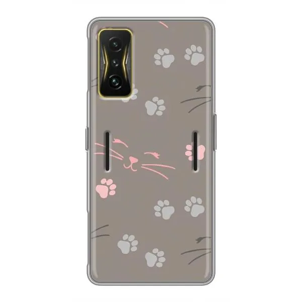 Чехол с принтом «Лапы и усы» для Xiaomi POCO F4 GT Чехол с принтом «Лапы и усы» для Xiaomi POCO F4 GT