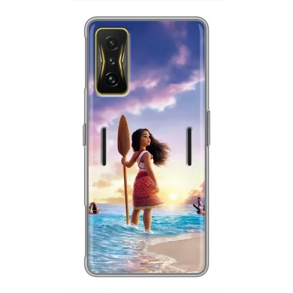 Чехол с принтом «Моана с веслом» для Xiaomi POCO F4 GT