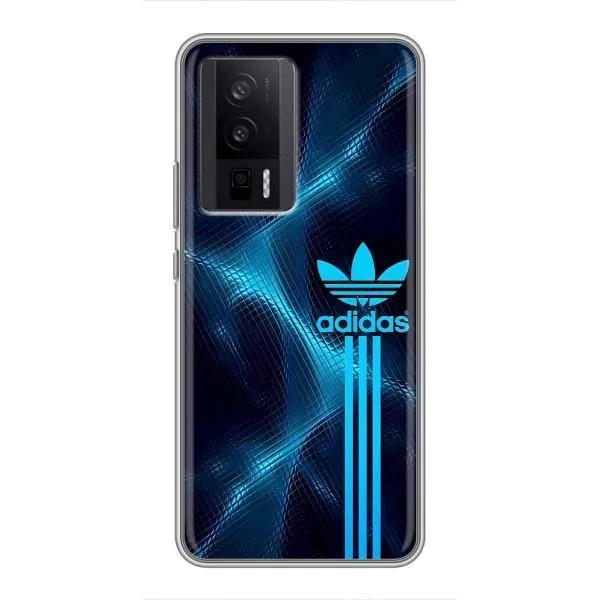 Чехол с принтом «Синий Адидас» для Xiaomi POCO F5 Pro