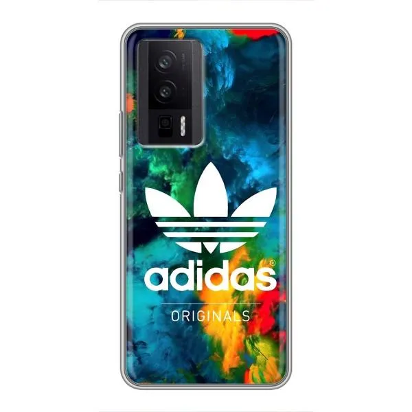 Чехол с принтом «Яркий Адидас» для Xiaomi POCO F5 Pro