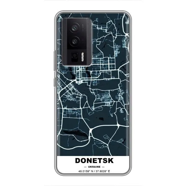 Чехол с принтом «Донецк» для Xiaomi POCO F5 Pro