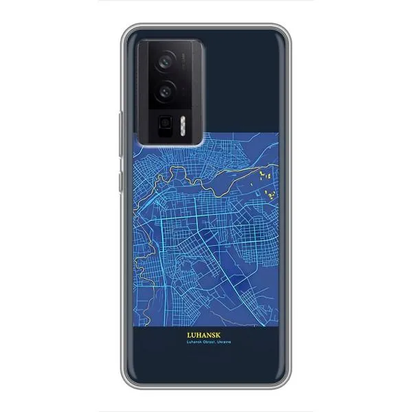 Чехол с принтом «Гуганск» для Xiaomi POCO F5 Pro