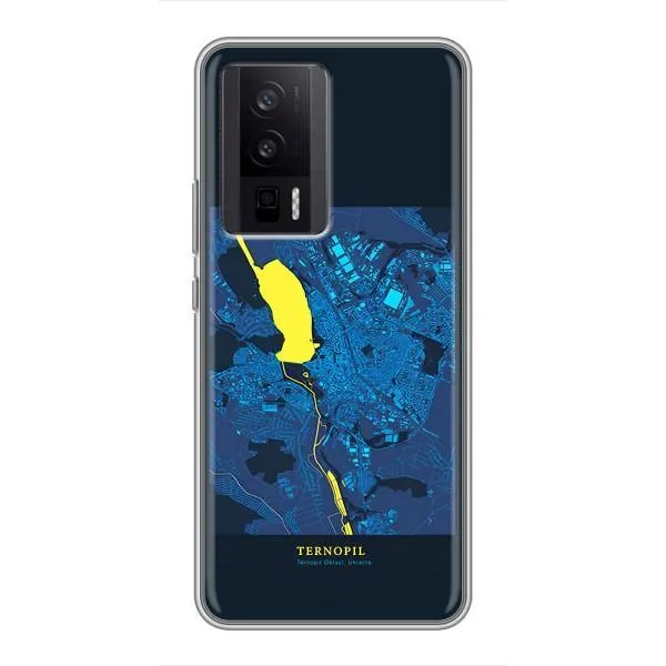 Чехол с принтом «Тернополь» для Xiaomi POCO F5 Pro