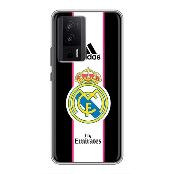 Чехол с принтом «Лого Real Madrid» для Xiaomi POCO F5 Pro