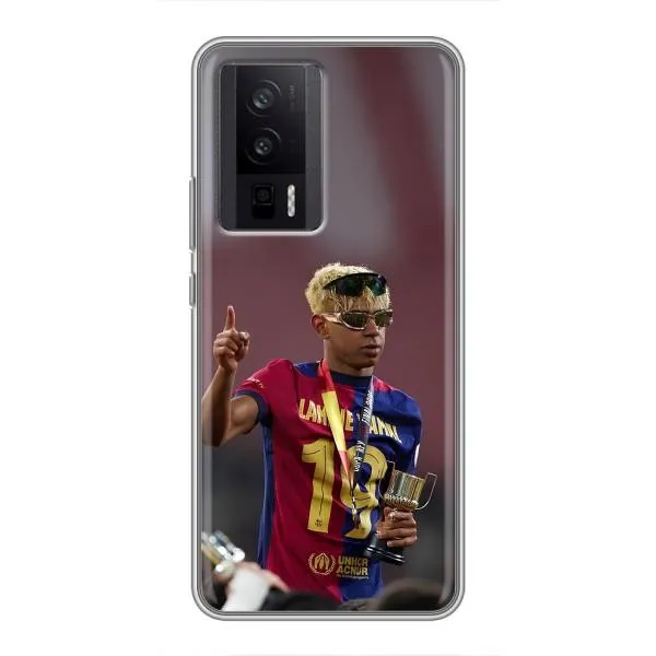 Чохол з принтом «Lamine Yamal» для Xiaomi POCO F5 Pro Чохол з принтом «Lamine Yamal» для Xiaomi POCO F5 Pro