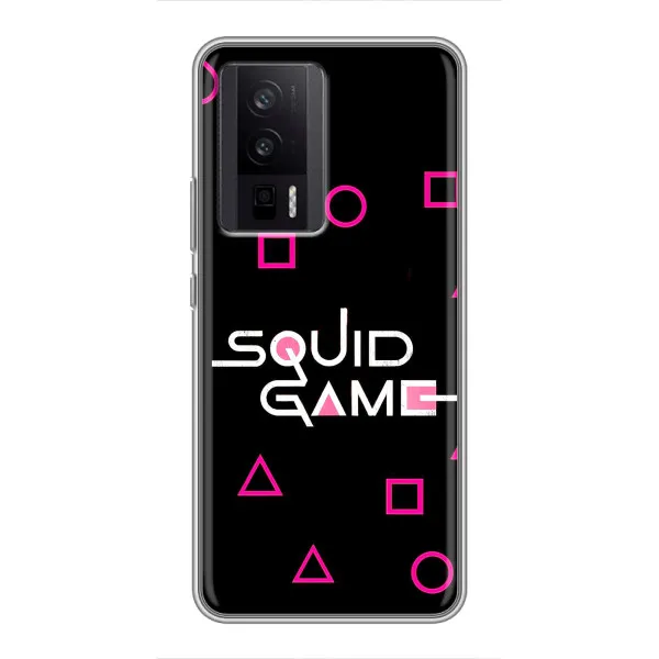 Чехол с принтом «Паттерн Игра кальмара» для Xiaomi POCO F5 Pro