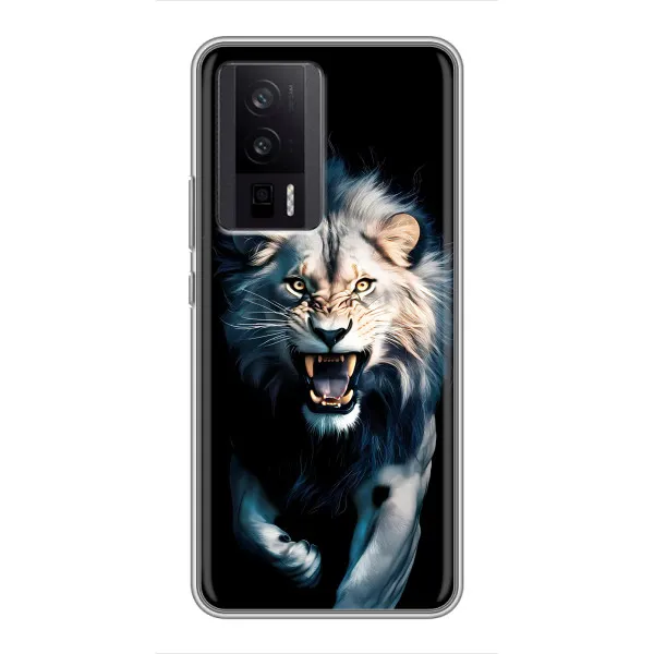 Чехол с принтом «Лев в темноте» для Xiaomi POCO F5 Pro Чехол с принтом «Лев в темноте» для Xiaomi POCO F5 Pro