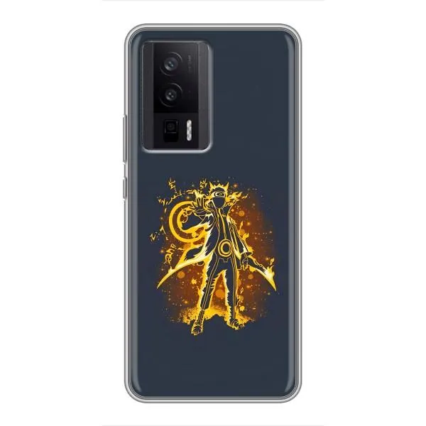 Чехол с принтом «золотой Наруто» для Xiaomi POCO F5 Pro Чехол с принтом «золотой Наруто» для Xiaomi POCO F5 Pro