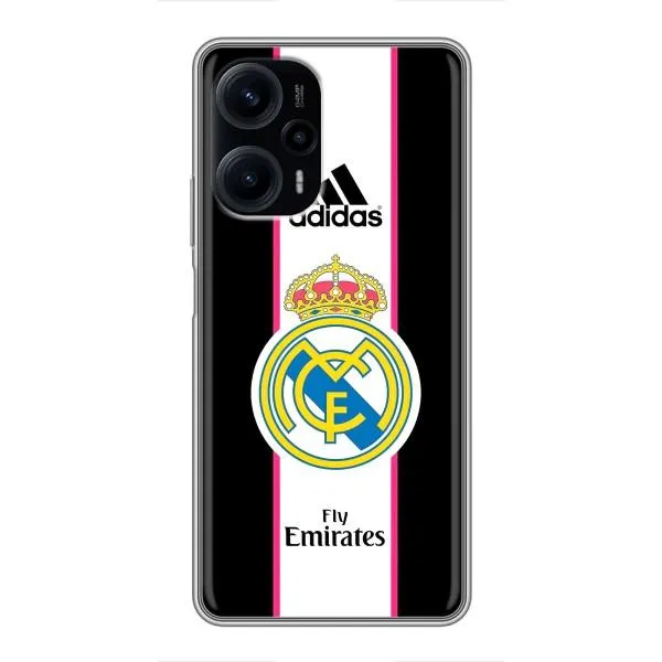 Чохол з принтом «Лого Real Madrid» для Xiaomi POCO F5 Чохол з принтом «Лого Real Madrid» для Xiaomi POCO F5