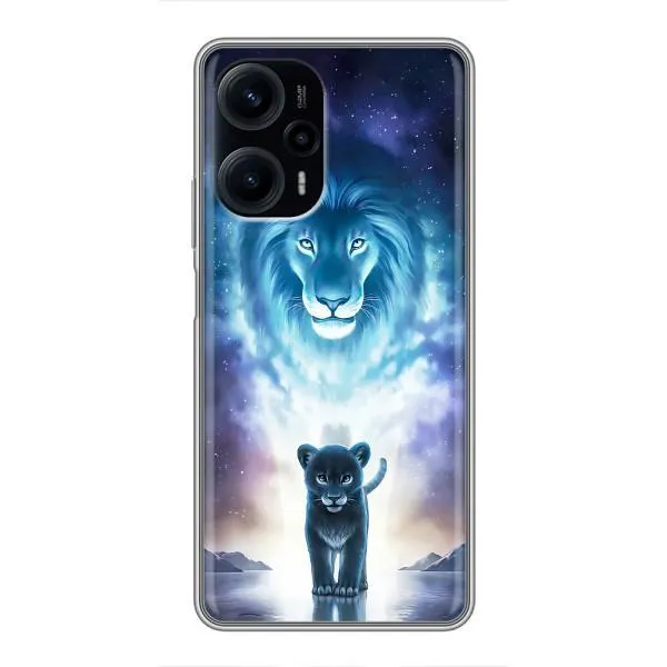 Чехол с принтом «Маленький лев» для Xiaomi POCO F5