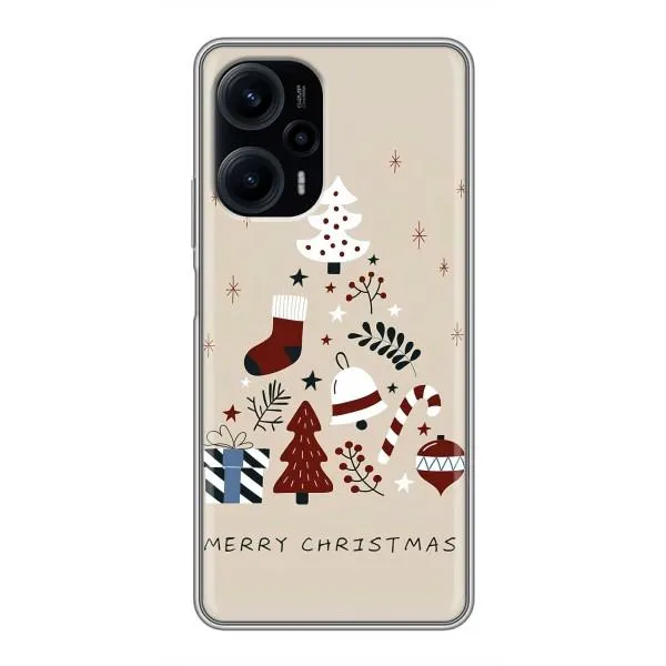 Чехол с принтом «Merry Christmas» для Xiaomi POCO F5