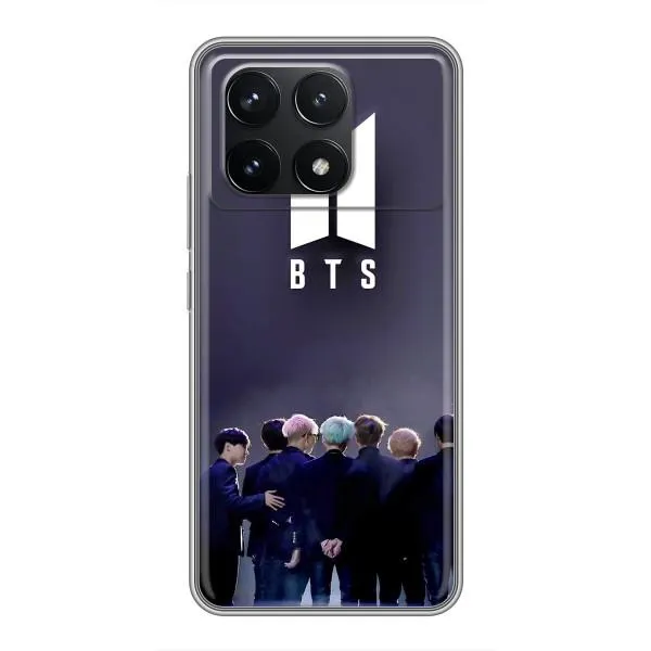 Чехол с принтом «Группа BTS» для Xiaomi POCO F6 Pro Чехол с принтом «Группа BTS» для Xiaomi POCO F6 Pro