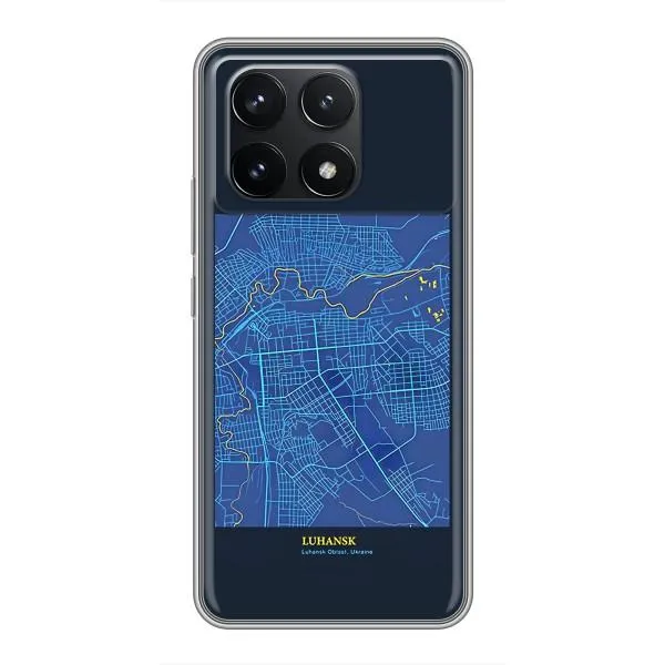 Чехол с принтом «Гуганск» для Xiaomi POCO F6 Pro