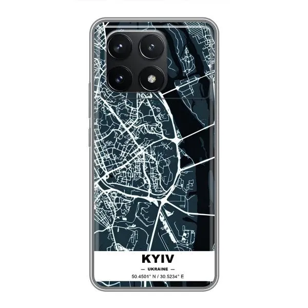 Чехол с принтом «Киев» для Xiaomi POCO F6 Pro