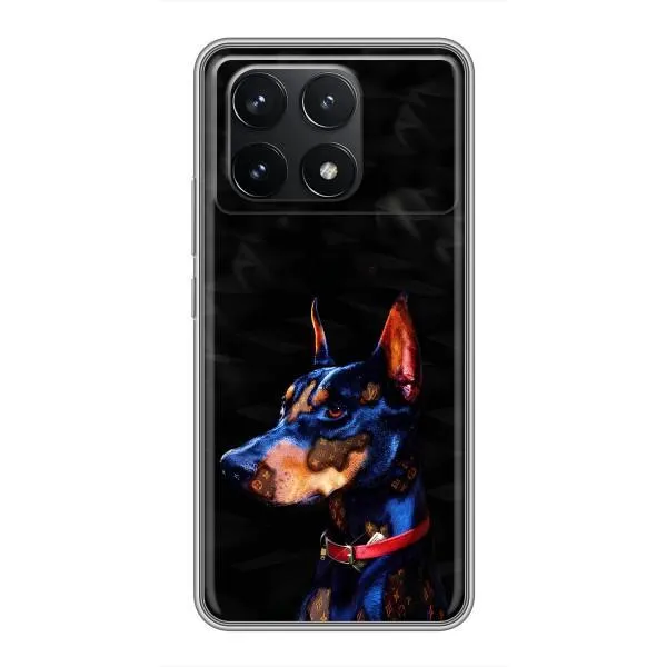 Чехол с принтом «Собака» для Xiaomi POCO F6 Pro Чехол с принтом «Собака» для Xiaomi POCO F6 Pro
