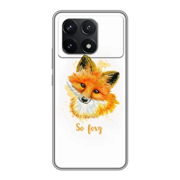 Чехол с принтом «Девочка Лиса» для Xiaomi POCO F6 Pro Чехол с принтом «Девочка Лиса» для Xiaomi POCO F6 Pro