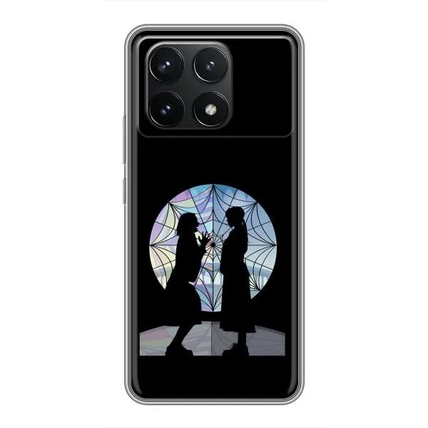 Чехол с принтом «комната Уэнздей» для Xiaomi POCO F6 Pro