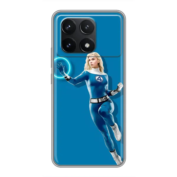 Чехол с принтом «Сью Сторм полет» для Xiaomi POCO F6 Pro