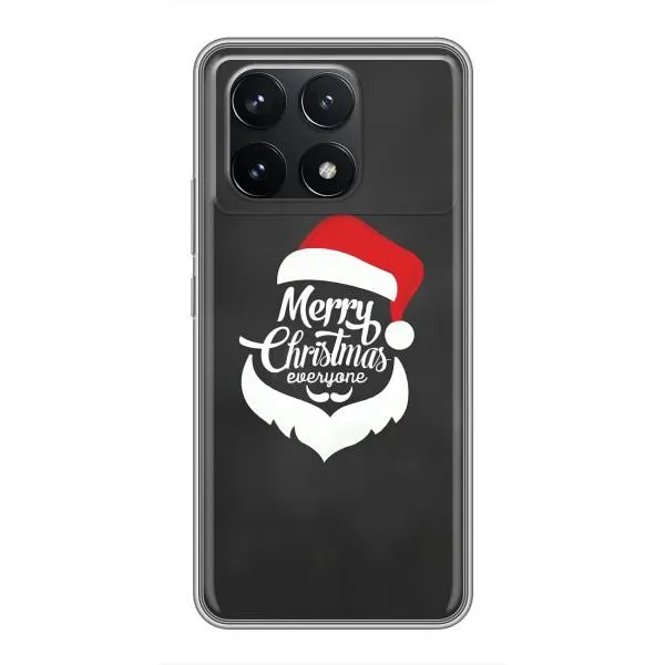 Чехол с принтом «Санта Крисмас» для Xiaomi POCO F6 Pro