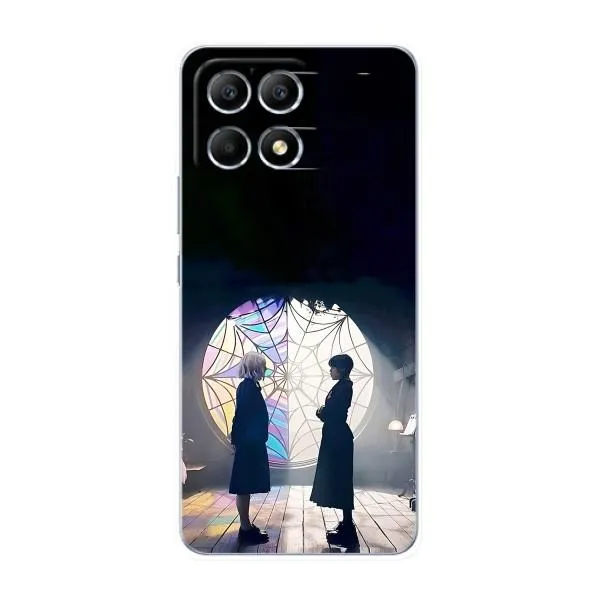 Чехол с принтом «Уэнздей и Инид» для Xiaomi POCO F6 Чехол с принтом «Уэнздей и Инид» для Xiaomi POCO F6