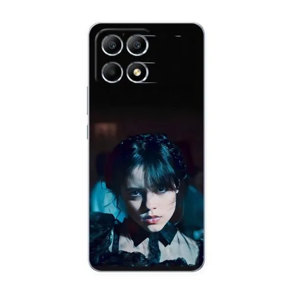 Чехол с принтом «взгляд Уэнздей» для Xiaomi POCO F6 Чехол с принтом «взгляд Уэнздей» для Xiaomi POCO F6