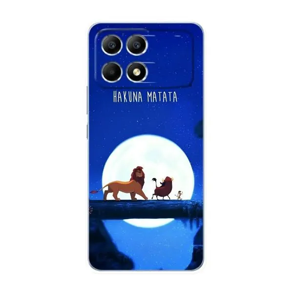 Чехол с принтом «Хакуна Матата» для Xiaomi POCO F6