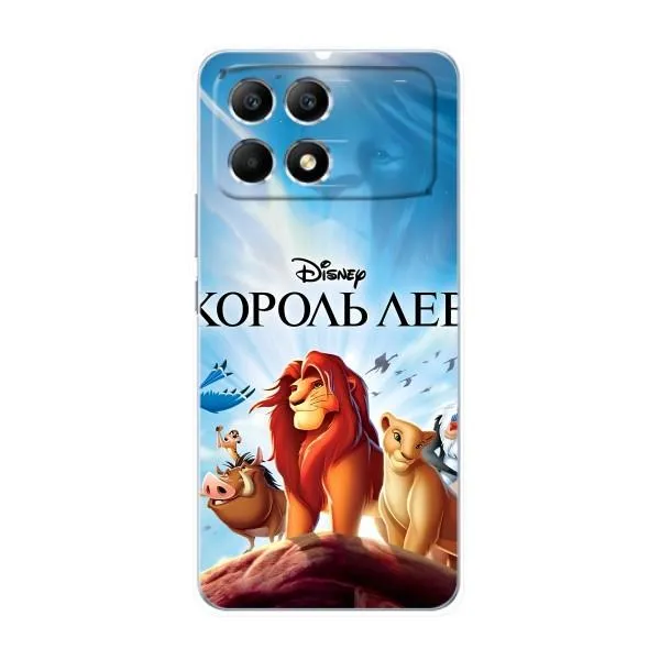 Чехол с принтом «Постер Король Лев» для Xiaomi POCO F6