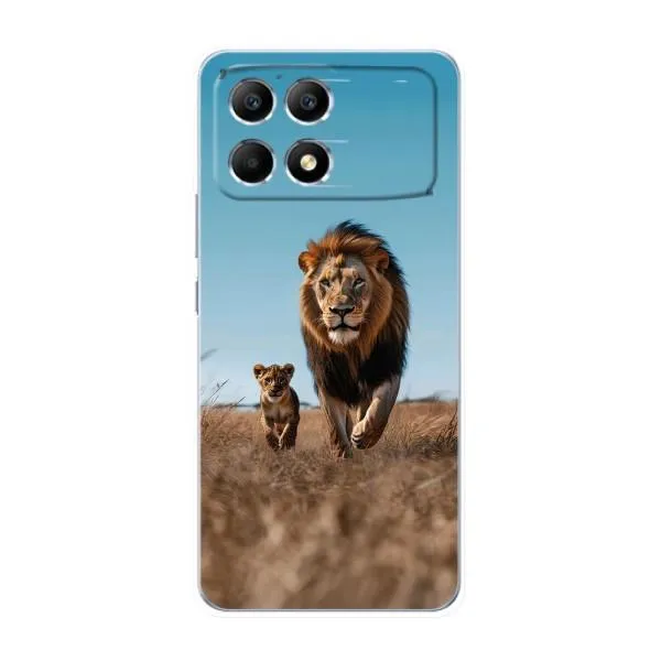Чехол с принтом «Мусафа и Симба» для Xiaomi POCO F6