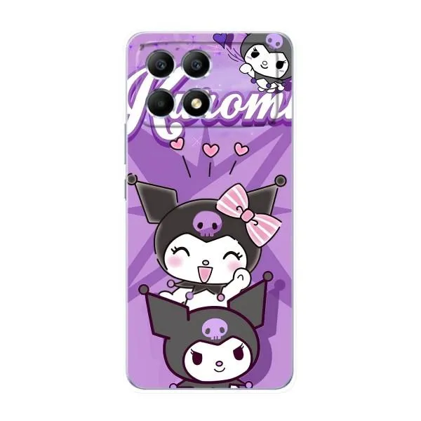 Чехол с принтом «Кролик Куроми» для Xiaomi POCO F6 Чехол с принтом «Кролик Куроми» для Xiaomi POCO F6
