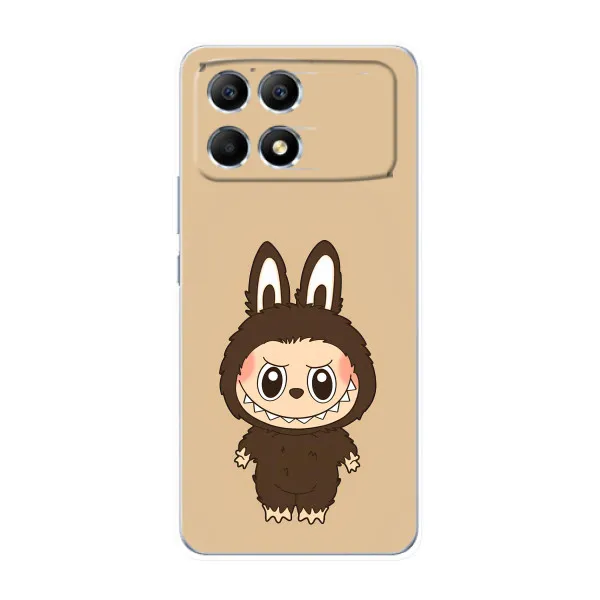 Чехол с принтом «Bored Ape в красном» для Xiaomi POCO F6 Чехол с принтом «Bored Ape в красном» для Xiaomi POCO F6