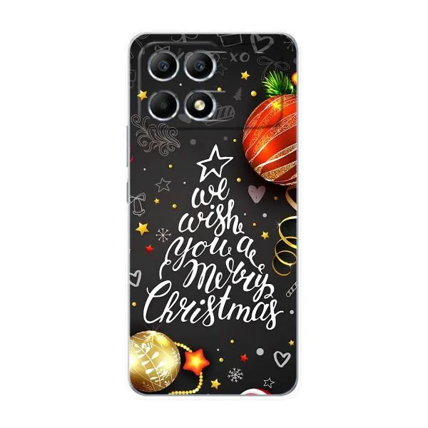 Чехол с принтом «Елочка» для Xiaomi POCO F6